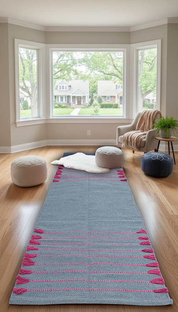 Handloom Cotton Yoga Mat