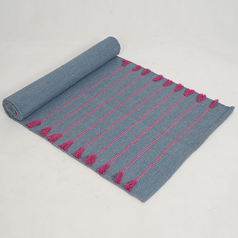 Handloom Cotton Yoga Mat