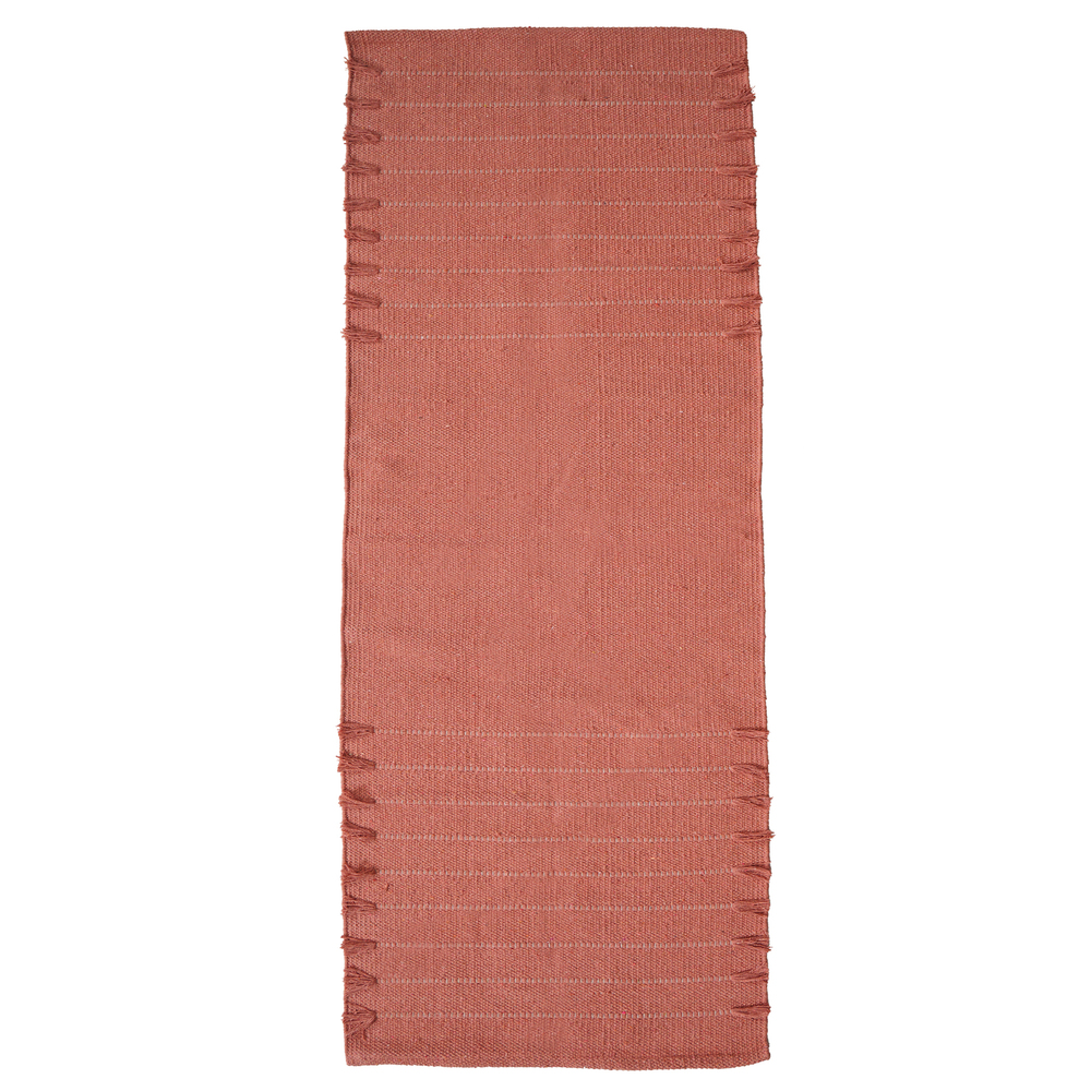 Peach Color Cotton Yoga Mat