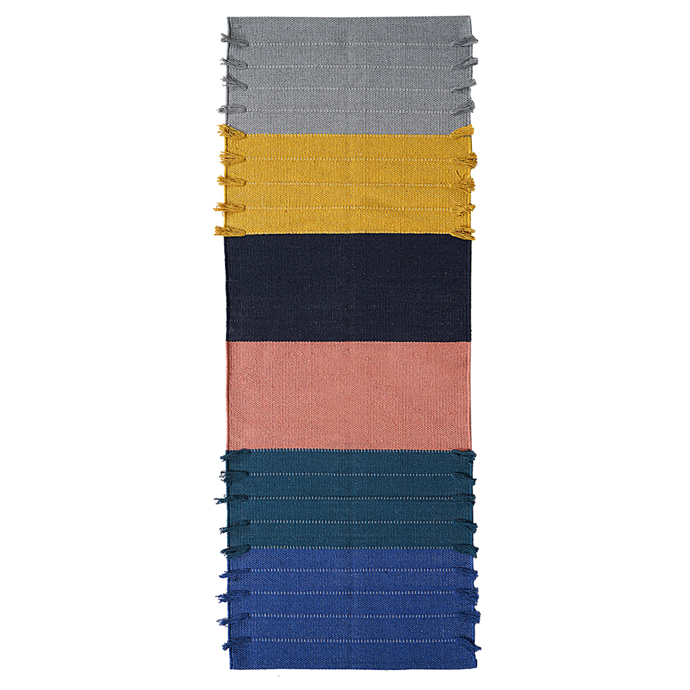 Multicolor Cotton Yoga Mat