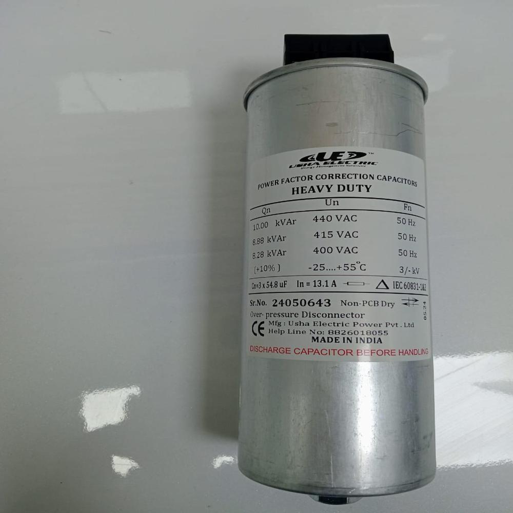 10 Kvar 440 Volt 3 Phase Cylindrical Type Capacitor