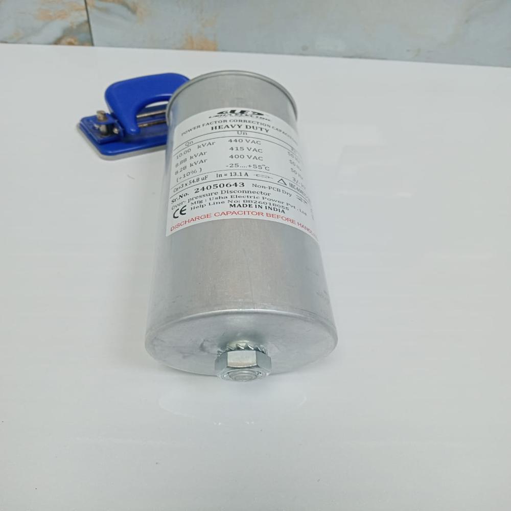 10 Kvar 440 Volt 3 Phase Cylindrical Type Capacitor