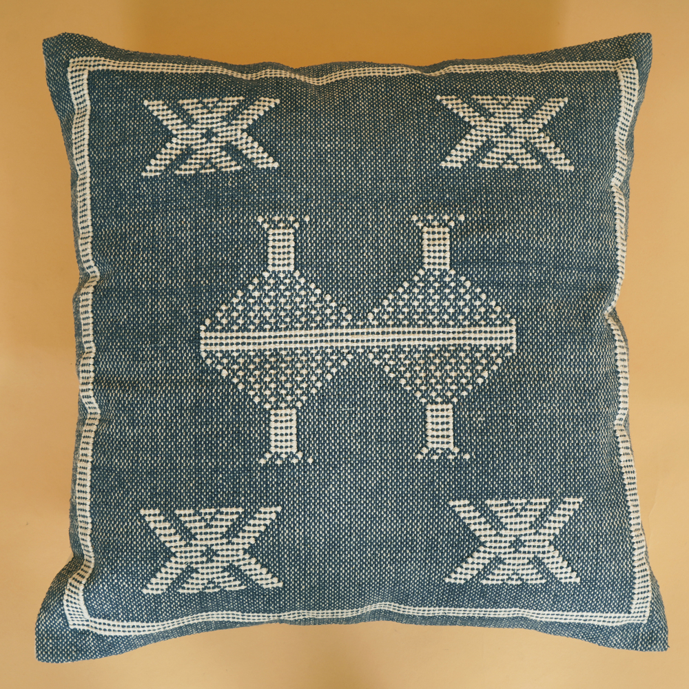Blue Sabra Pillow Cushion Cover
