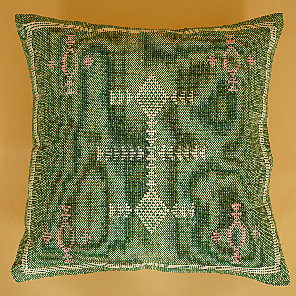 Green Sabra Pillow Cushion Cover