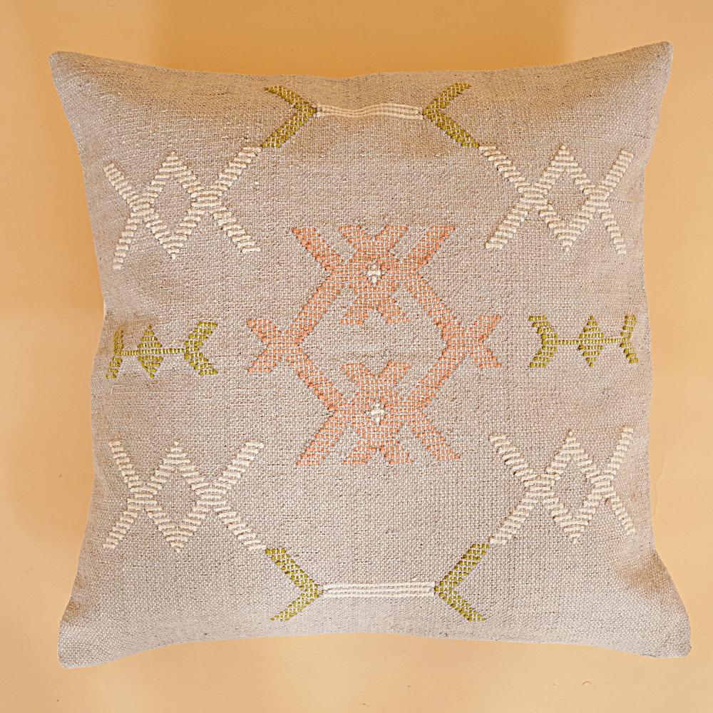 White Sabra Pillow Cushion Cover