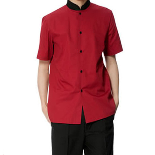 Mens Solid Maroon Shirt