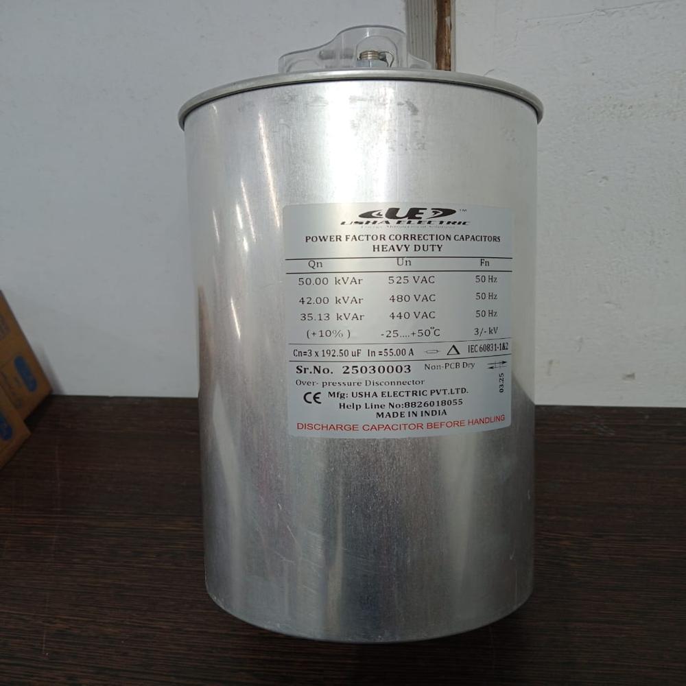 50 Kvar 440 Volt 3 Phase Cylindrical Type Capacitor