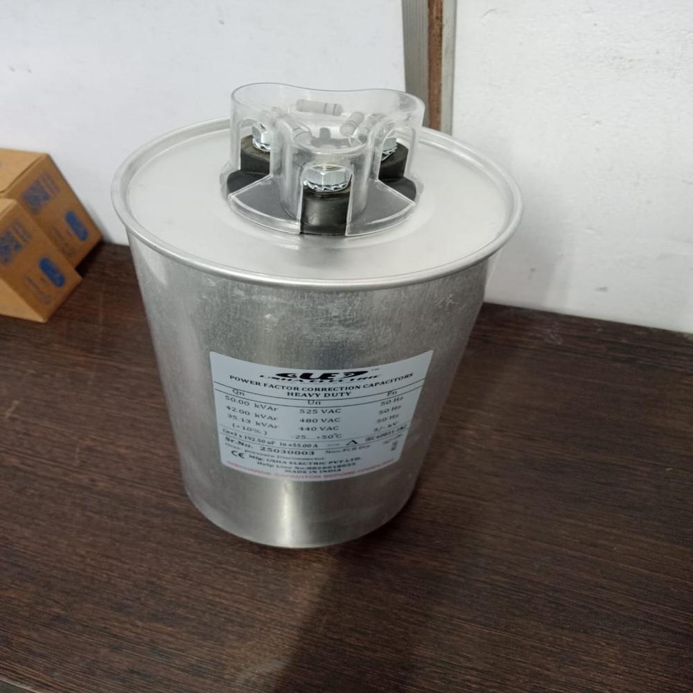 50 Kvar 440 Volt 3 Phase Cylindrical Type Capacitor