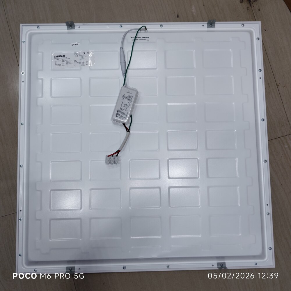 Square Eveready 36W LED 2x2 Panel Light LEDPLB036I6-03NS