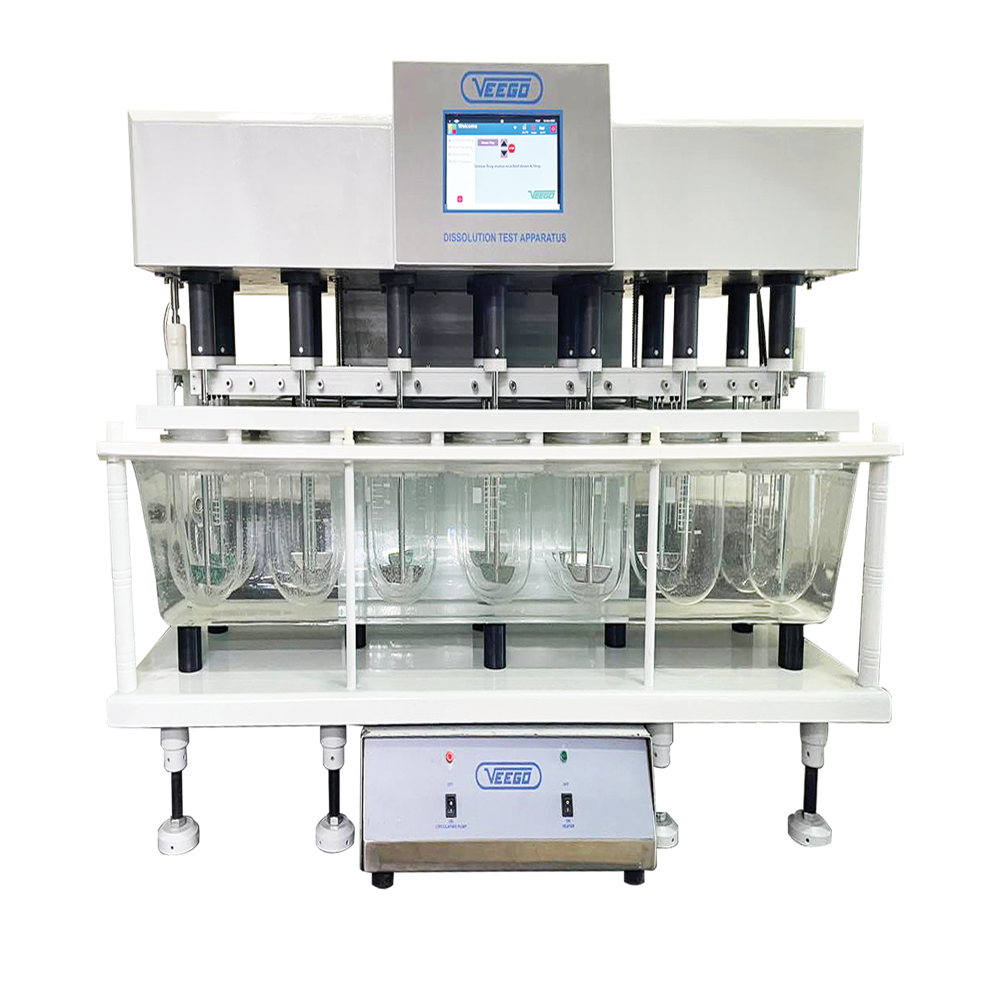 Touchscreen Tablet Dissolution Test Apparatus VDA 8D (T)