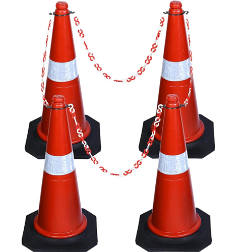 450 Mm Pvc Traffic Safety Cone - Feature: Uv Resistant