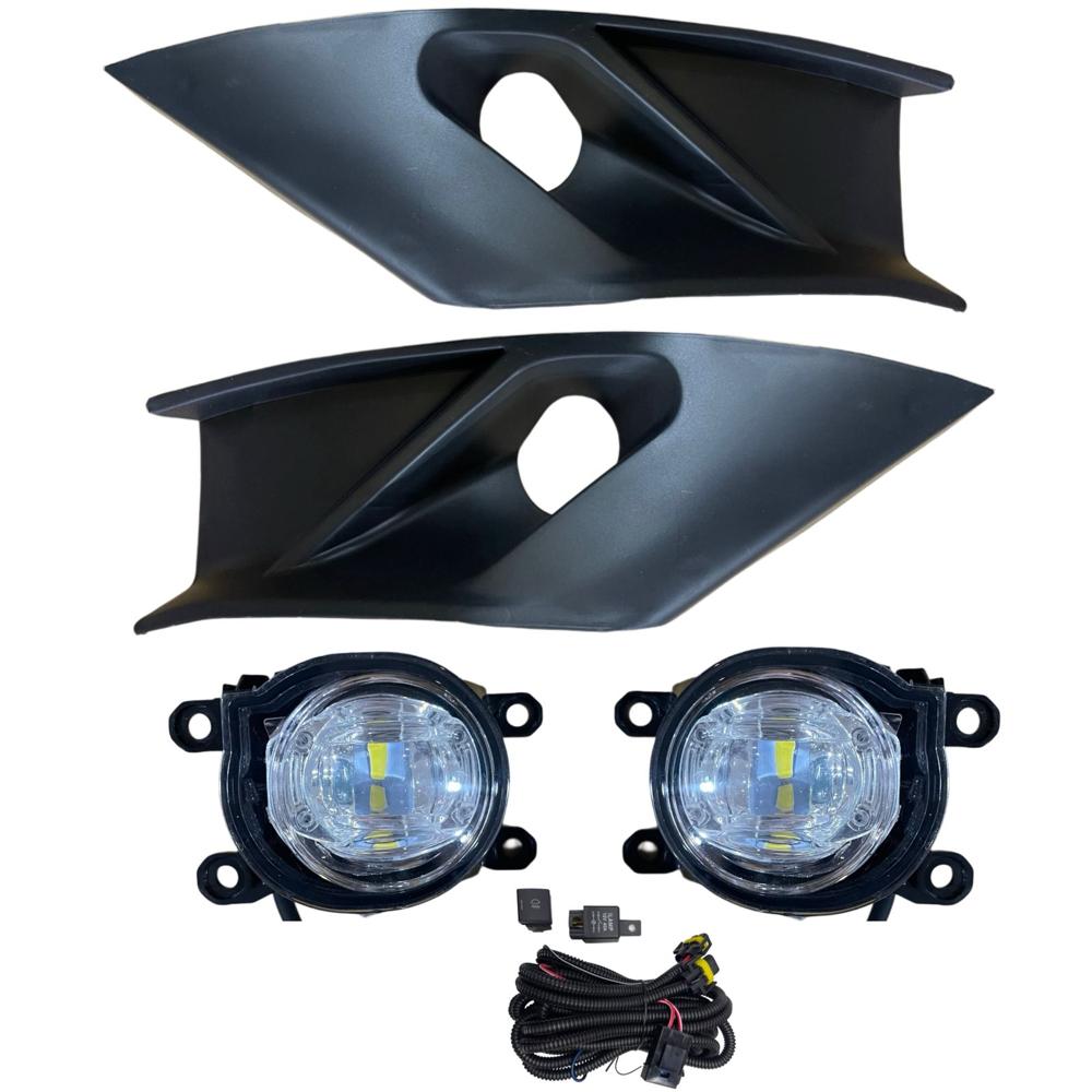 K D  LED Fog Lamp Set Assembly For Toyota Innova Crysta 2021
