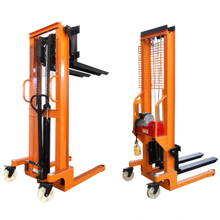 Hydraulic Manual Stacker - Industrial Electric Power, Durable & Strong Build | High Quality Performance With Warranty
