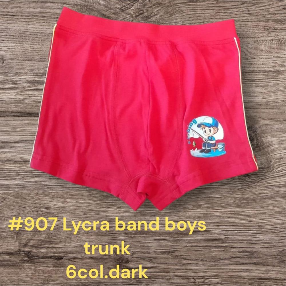 Lycra band boys trunk