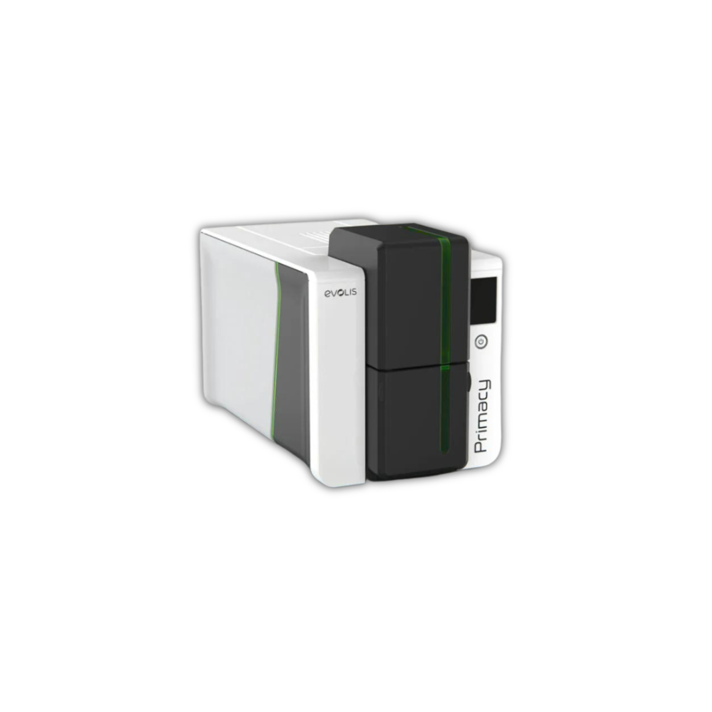 Evolis Primacy 2 Green का उपयोग उच्च गुणवत्ता वाले पहचान पत्र बनाने के लिए किया जाता है। इसे तेज गति और उत्कृष्ट प्रिंट गुणवत्ता के लिए डिज़ाइन किया गया है।