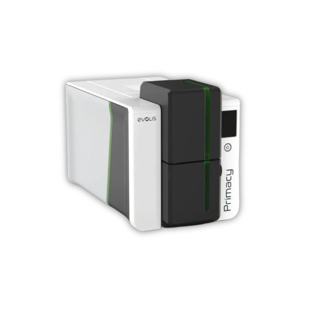 Evolis Primacy 2 Green का उपयोग उच्च गुणवत्ता वाले पहचान पत्र बनाने के लिए किया जाता है। इसे तेज गति और उत्कृष्ट प्रिंट गुणवत्ता के लिए डिज़ाइन किया गया है।