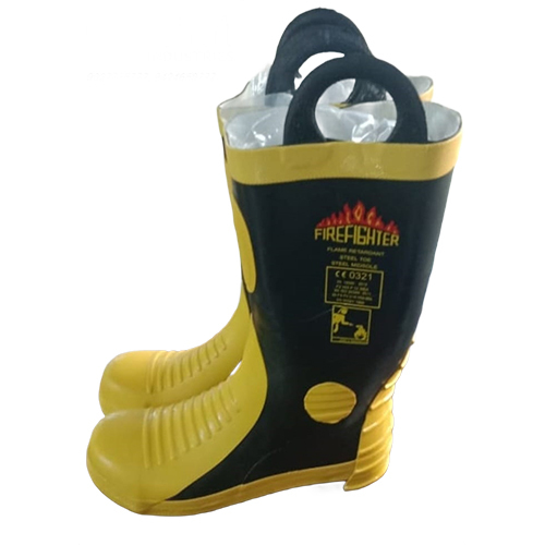 Rubber Fire Fighting Safety Boots