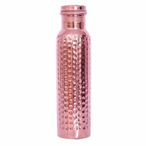 1000ml Hammered Copper Bottle