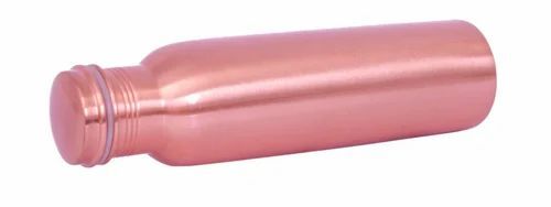 750ml Rose Gold Copper Water Bottle