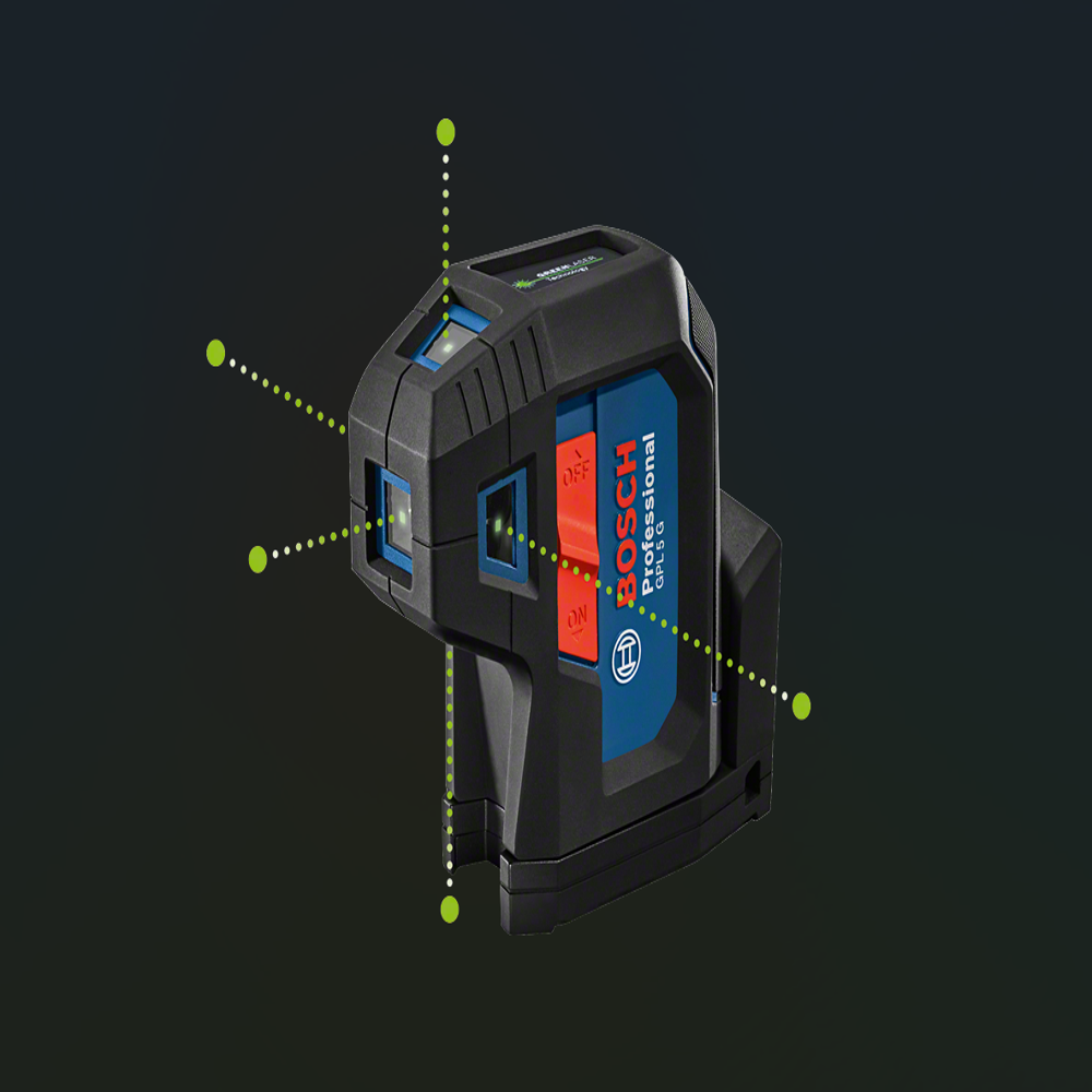 Point Laser PRO GPL 5 G BOSCH