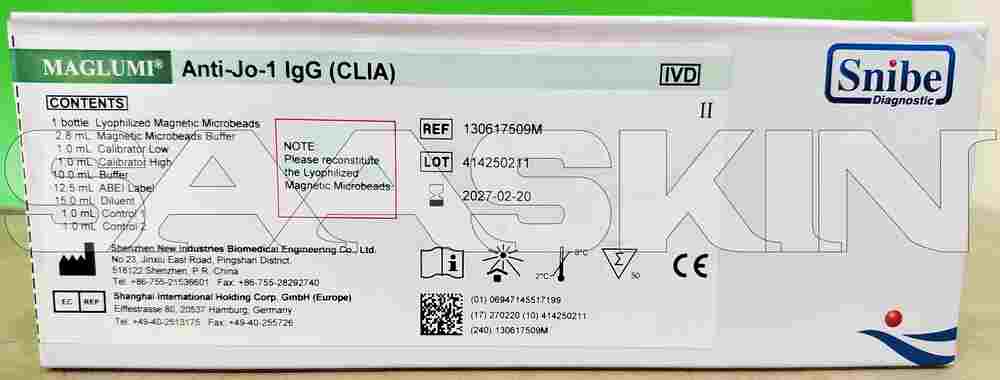MAGLUMI Anti-Jo-1 IgG (CLIA)