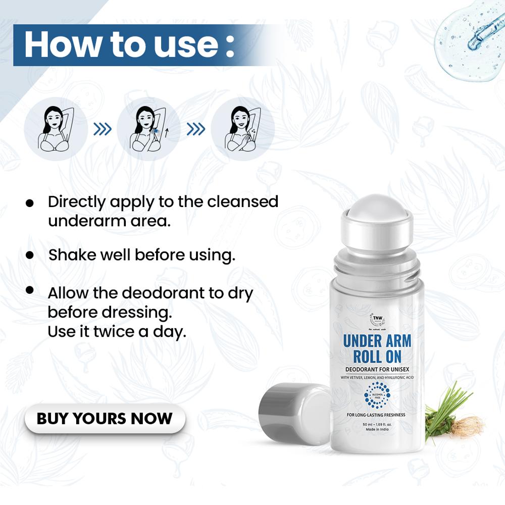 Under Arm Roll On - Characteristics: 100% Safe