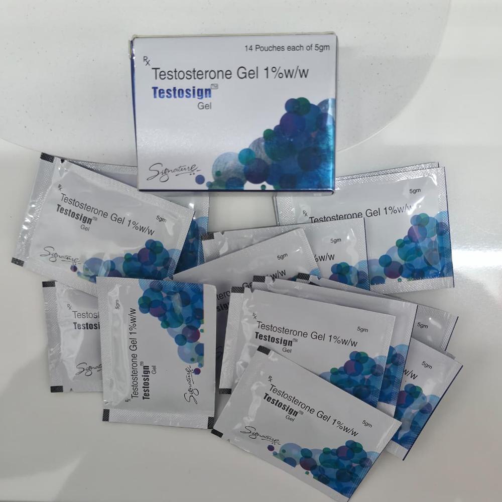 Testosterone Gel - Brand Name: Testosign