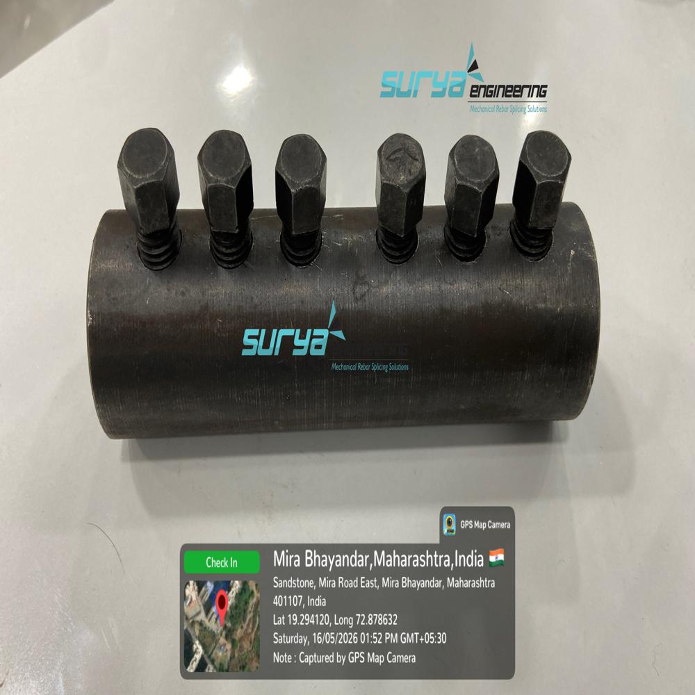 Mbt Rebar Coupler - Application: Construction