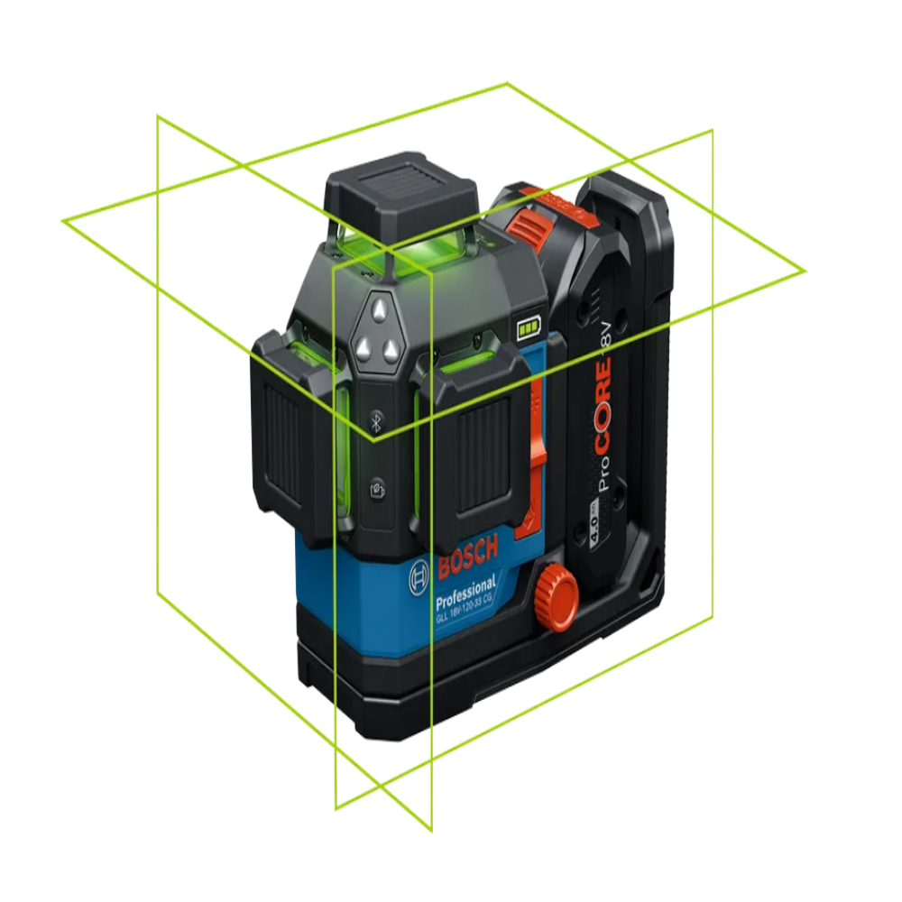 Line Laser PRO GLL 18V-120-33 CG - BOSCH