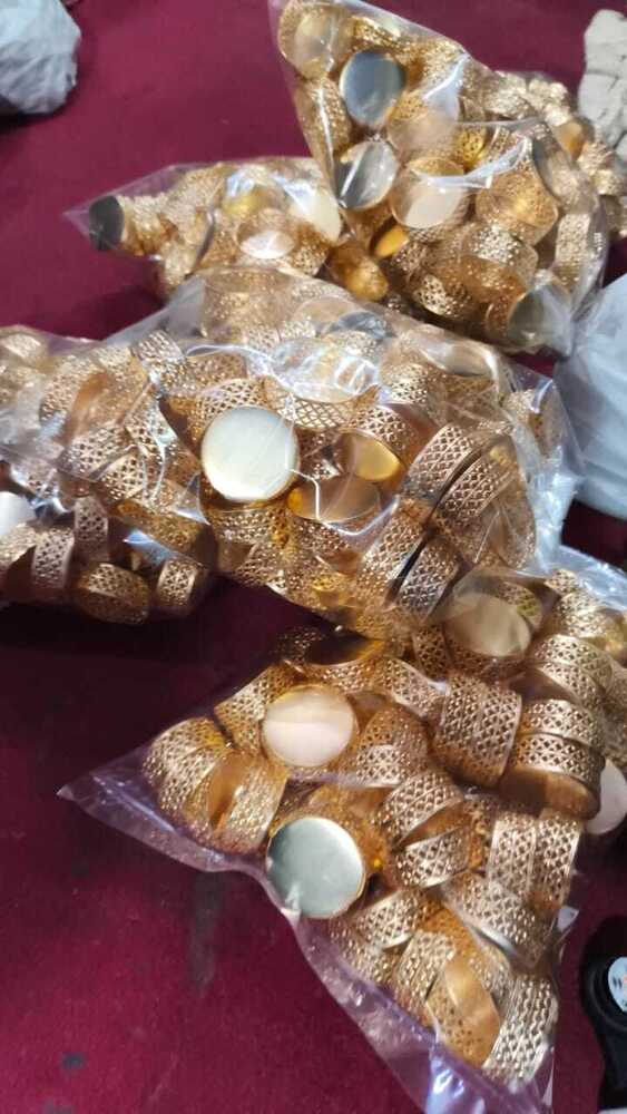 Golden Tea Light Candle Holder