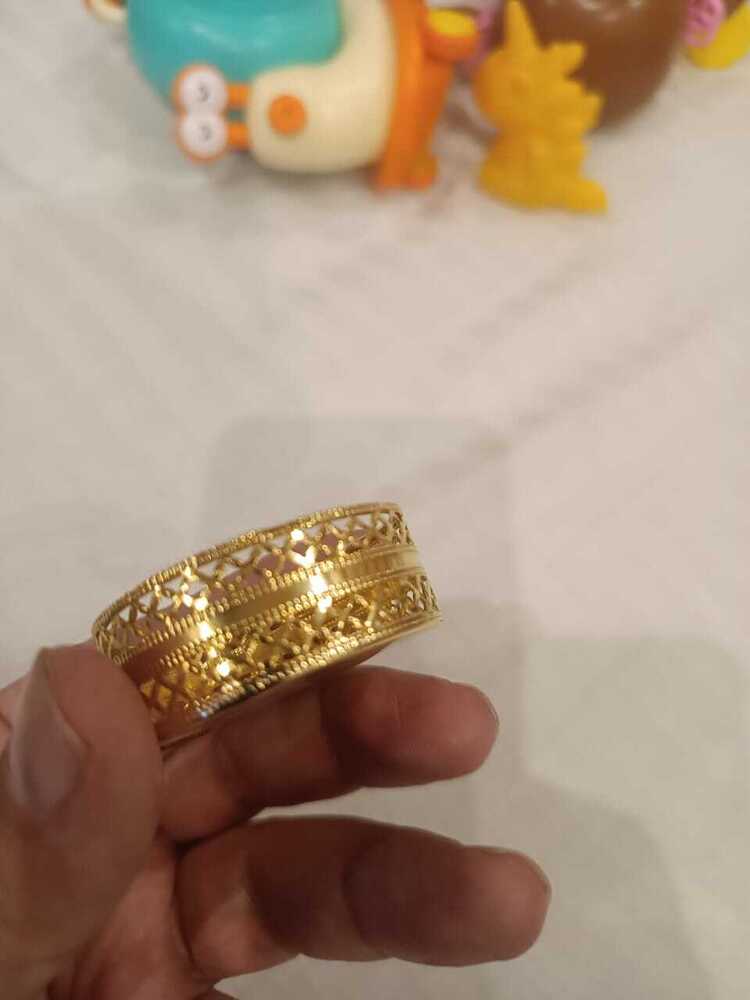 Golden Tea Light Candle Holder