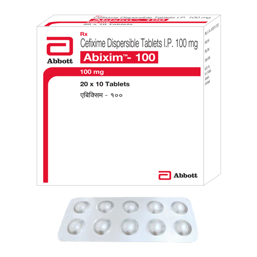 100mg Cefixime Dispersible Tablets IP