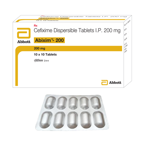 200mg Cefixime Dispersible Tablets IP