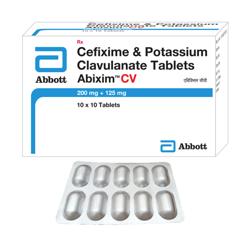 200mg+125mg Cefixime And Potassium Clavulanate Tablets