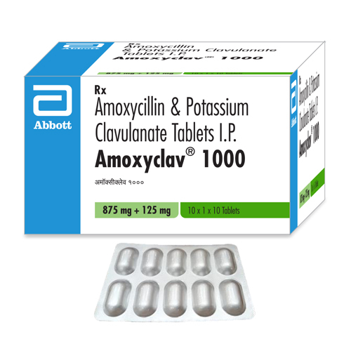 Amoxycillin And Potassium Clavulanate Tablets IP