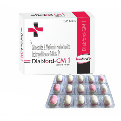 Glimepiride And Metfomin Hydrochloride Prolonged Release Tablets IP