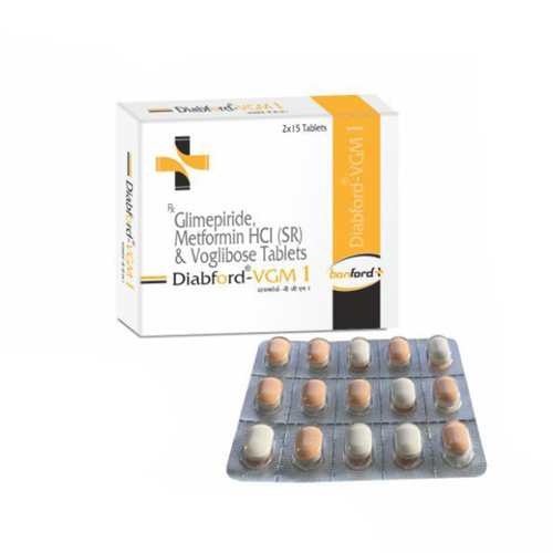 Glimepiride Metformin HCI (SR) And Voglibose Tablets
