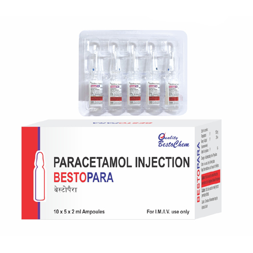 10 x 5 x 2ml Paracetamol Injection