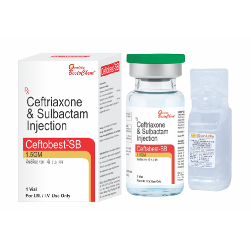 Ceftriaxone And Sulbactam Injection