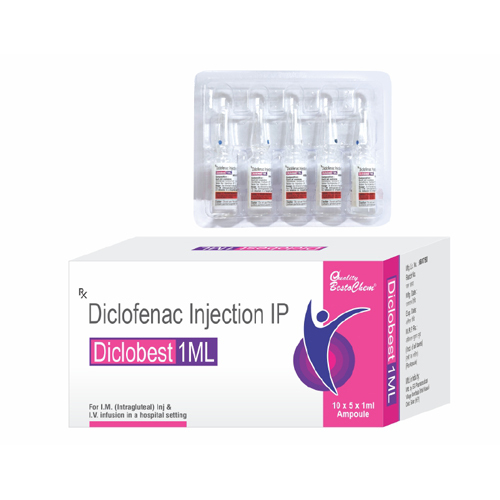 1ml Diclofenan Injection IP