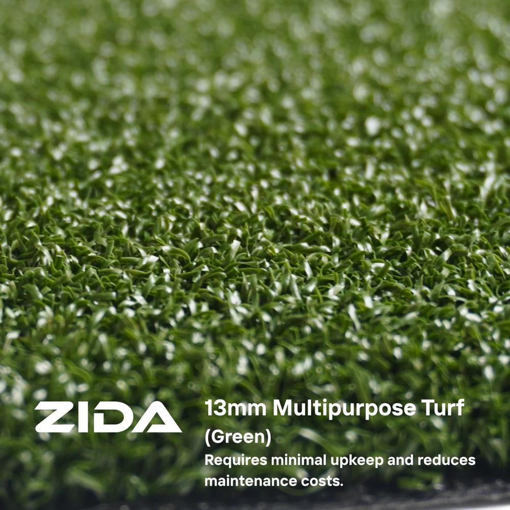 Artificial Turf Grass - ZIDA Multipurpose Turf 13mm (Green)