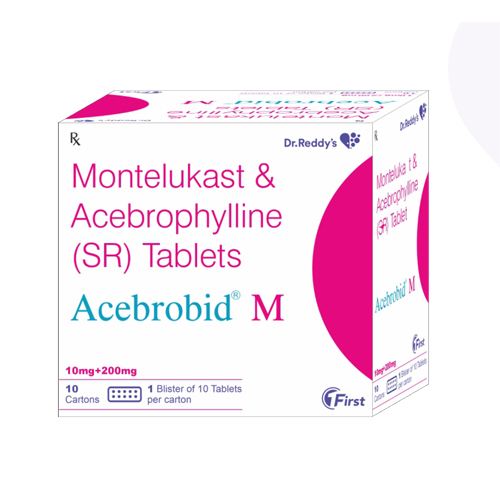 Montelukast And Acebrophylline SR Tablets