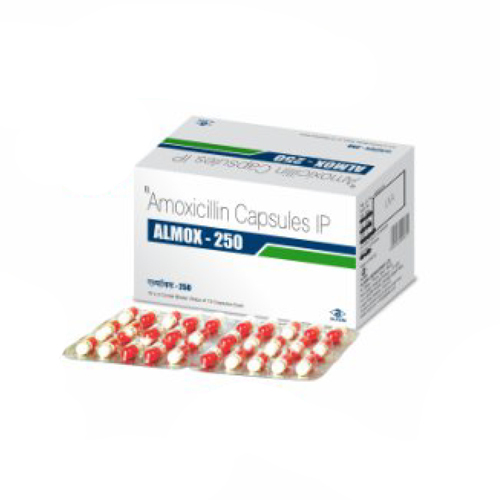 250mg Amoxicillin Capsules IP