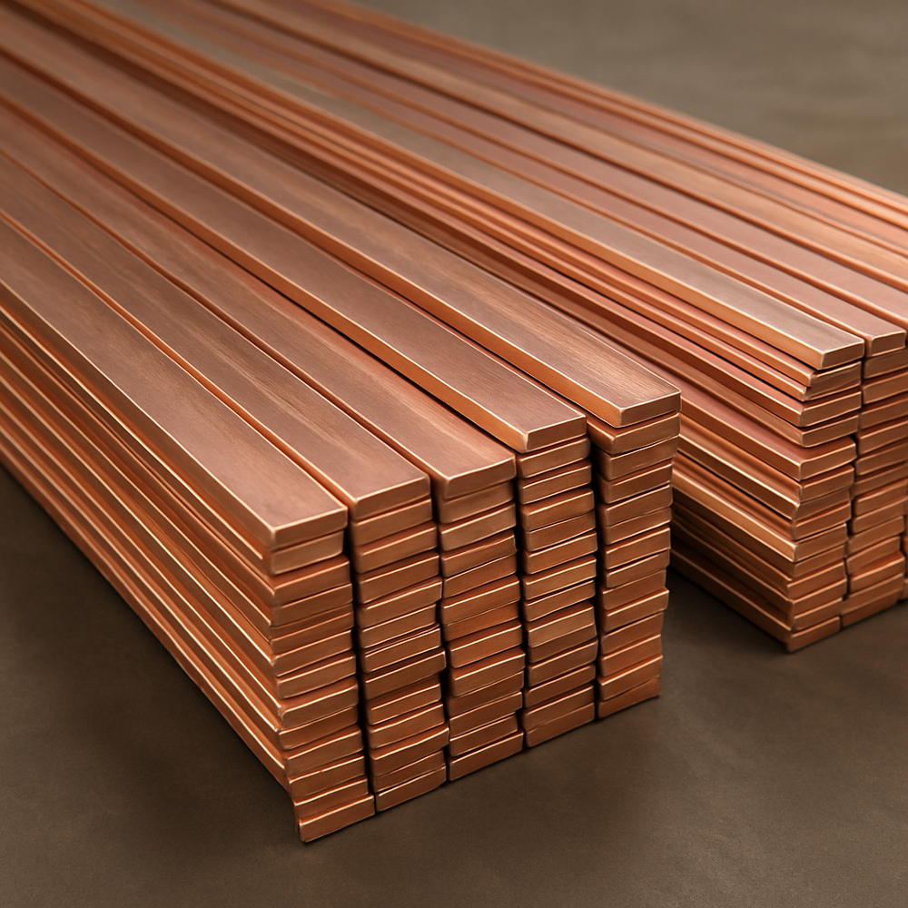 40x6 mm  Industrial Copper Busbar