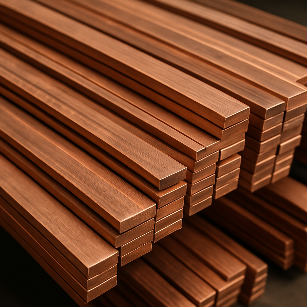 40x6 mm  Industrial Copper Busbar