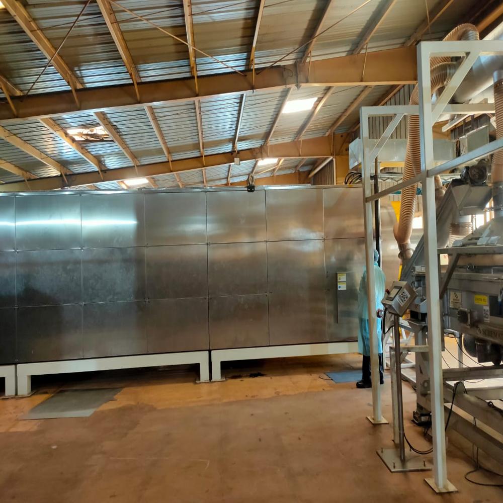 Continuous Roaster - Capacity: 500 Kg/hr