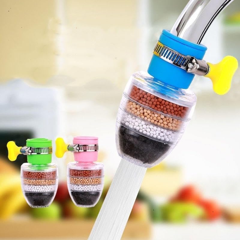Water Filter And Purifier Faucet With Key - Color: Multi