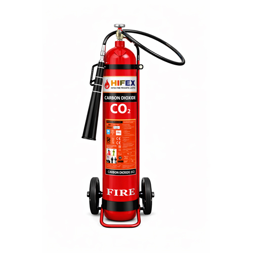 Carbon Dioxide (CO2) Wheeled Type Fire Extinguisher