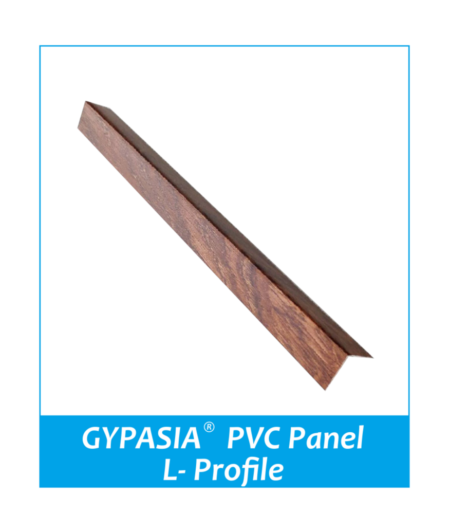 Pvc Panel L - Profile - Color: Brown