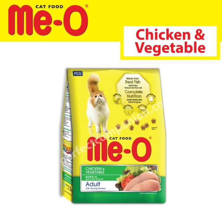 Me-O Adult Dry Cat Food - Ash %: 7%